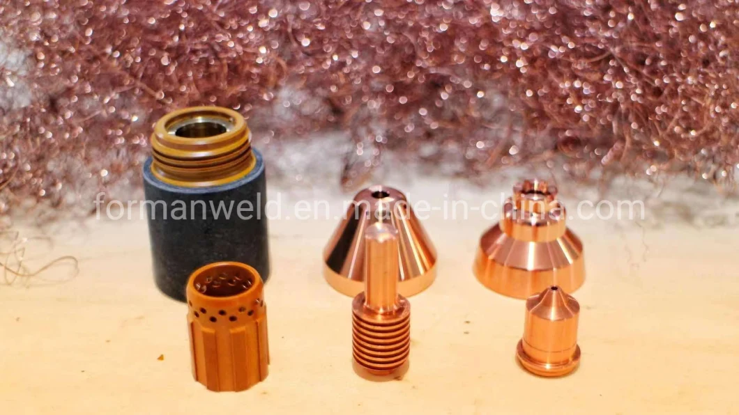 220842 Electrode Plasma Cutting Machine Torch Consumables 45-105A Plasma Electrode