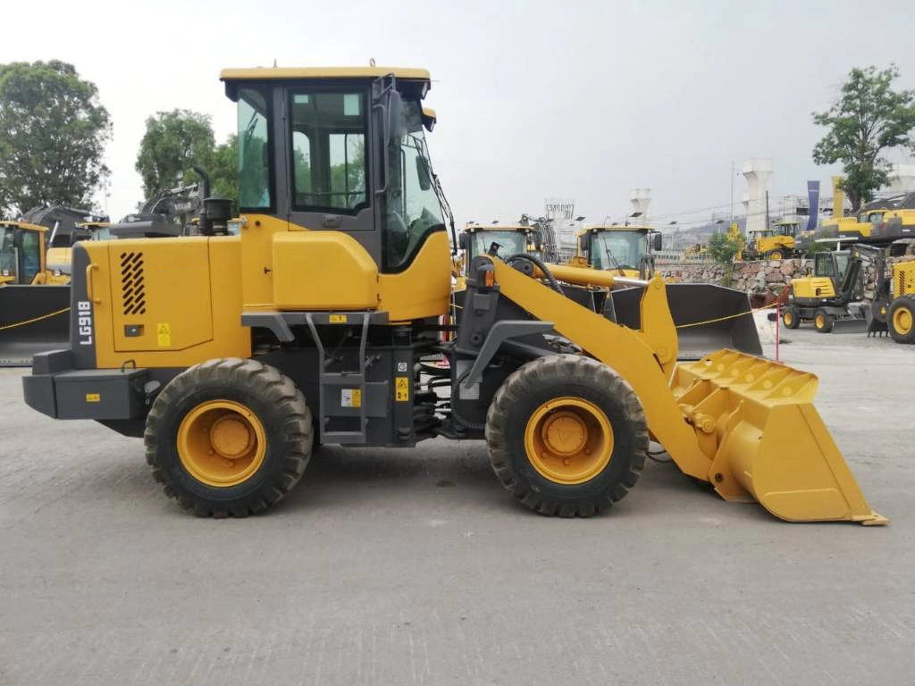 L975f 7 Ton Heavy-Duty Luxurious with Volvo Transmission Wheel Loader Front Loader Hydraulic Pilot Control