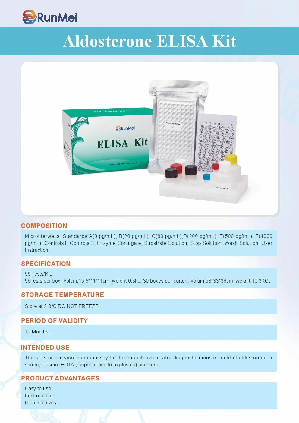 Aldosterone Elisa Kit