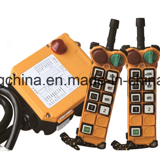 8チャンネル倍速クレーンワイヤレスリモコン クレーン、建設機械、資材運搬装置用のワイヤレスリモコン。