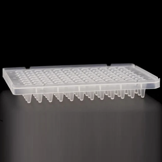 GEB 0.1ml 96 ウェル ハーフリム PCR プレート、ABI ラボ用品に最適