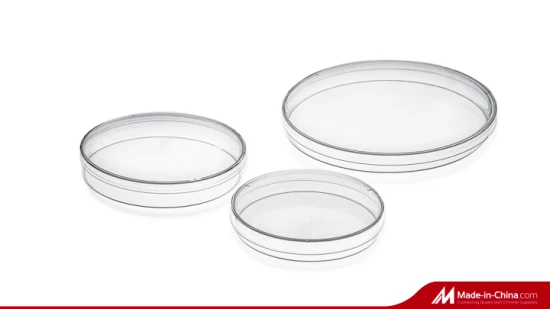 ペトリ皿 120 x 20 mm、プラスチック、細胞培養プレート、実験用消耗品、滅菌